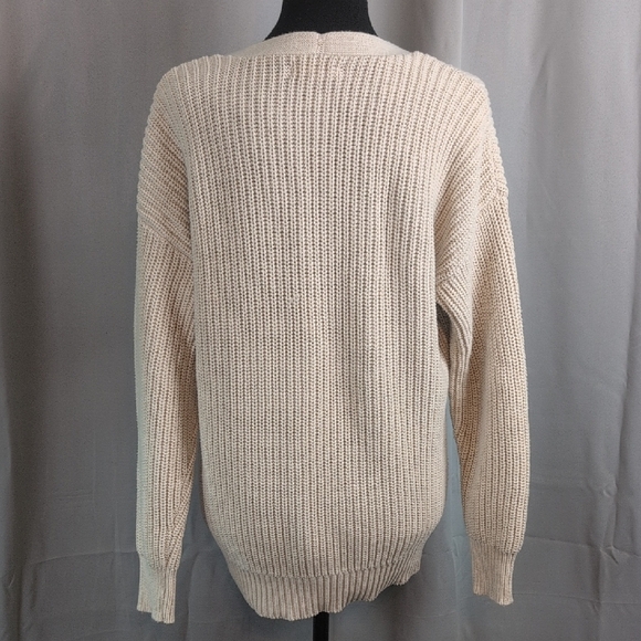 Aeropostale Cream Button-Up Cardigan - Picture 3 of 7